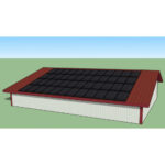IronRidge XR Flush Mount Racking Kit for 48 Solar Panels, 4x12 Portrait (40mm)
