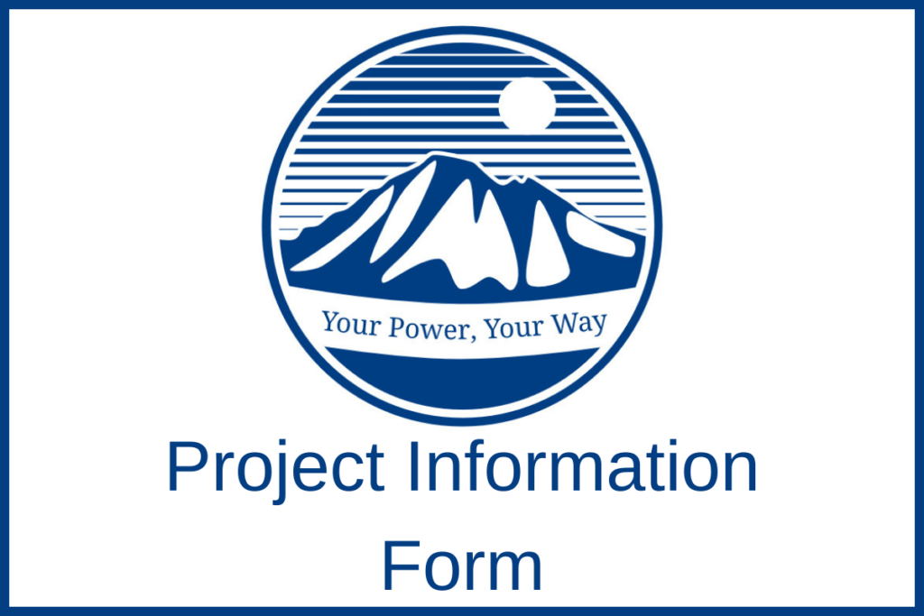 Interested in a Do It Yourself project? This Project Information Form gathers the necessary information to help us get started with your project.