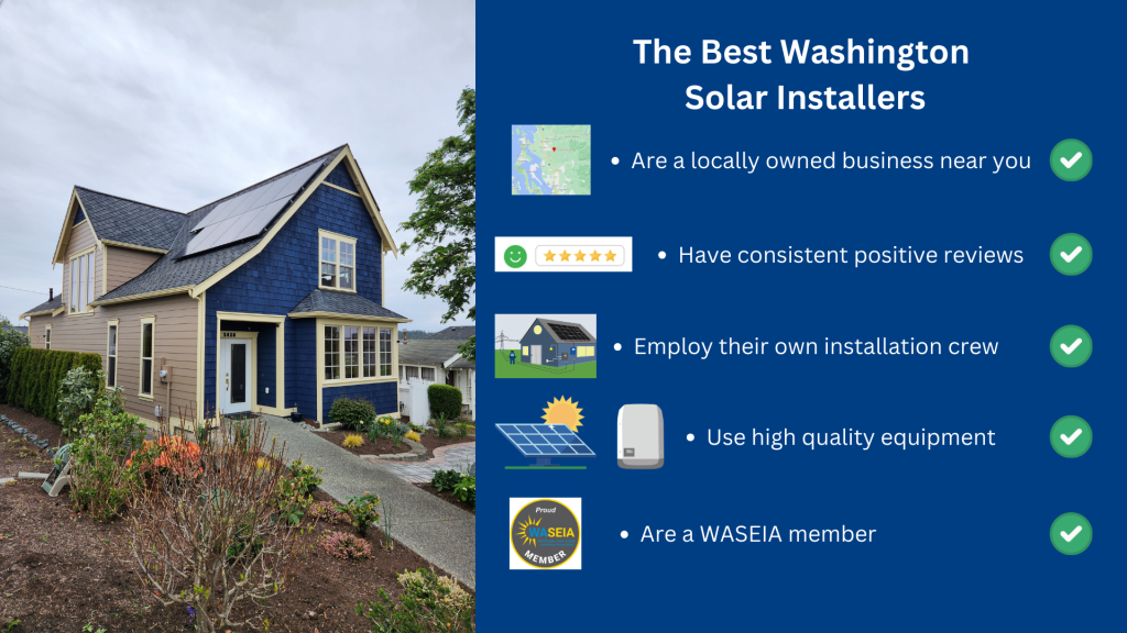How to tell the best solar installer in Washington