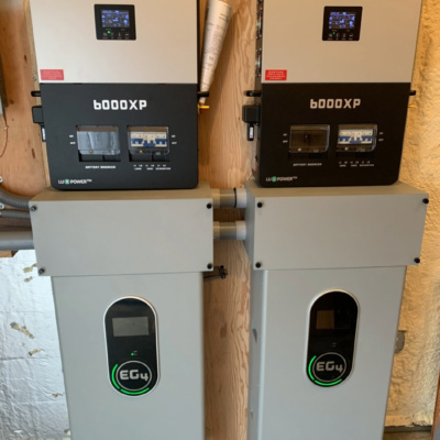 EG4 off grid batteries & inverters